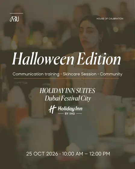 ARU Halloween Edition: Wellness Event for Ambitious Women in Dubai 🎃🖤