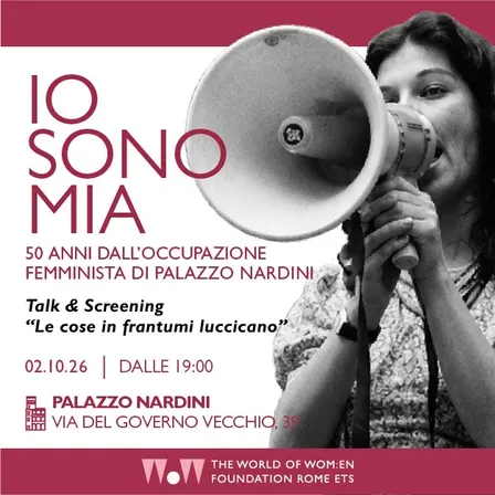 Talk & Screening “Le cose in frantumi luccicano” a Palazzo Nardini.