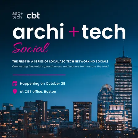 archi+tech Social Night — Boston