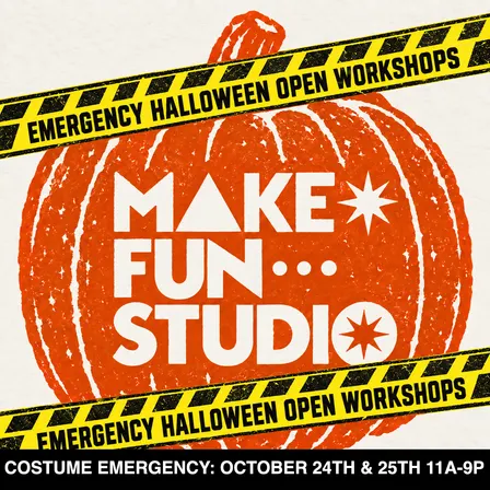 **Emergency Halloween Costume-Making Open Workshops 👻✂️