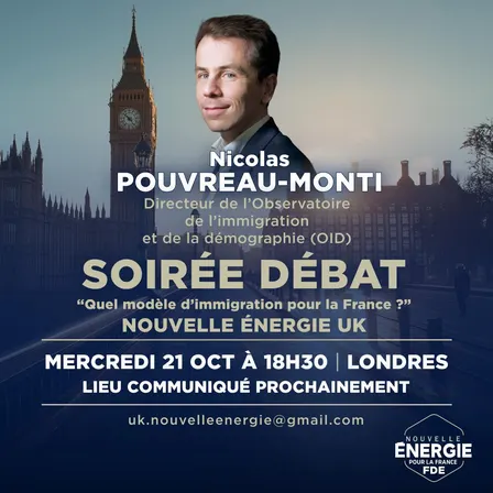 Échange Nouvelle Énergie UK exceptionnel - Nicolas Pouvreau-Monti à Londres
