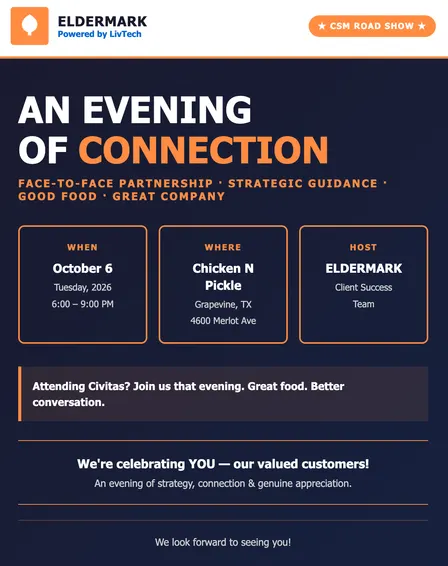 Eldermark Customer Partnership Summit