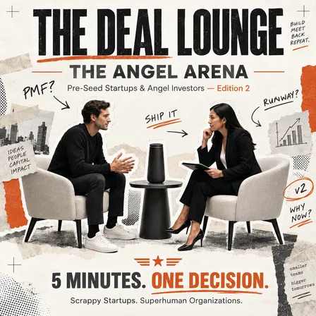 THE DEAL LOUNGE — THE ANGEL INVESTOR ARENA