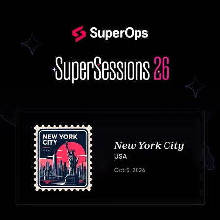 SuperSessions 26 | New York City