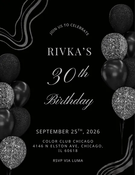 Rivka's 30th Birthday!