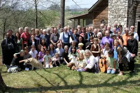No sitting in Greenville · Sangha at Great Tree Sesshin