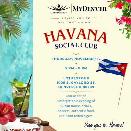 Havana Social Club - LotusGroup & MyDenver
