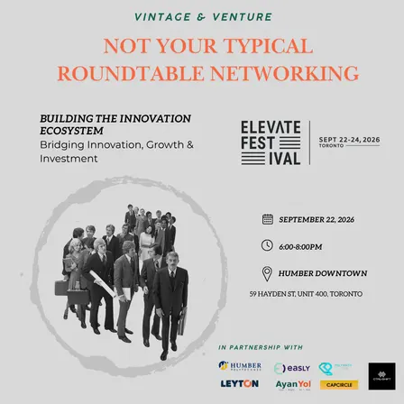 Vintage & Venture: Not Your Typical Roundtable Networking