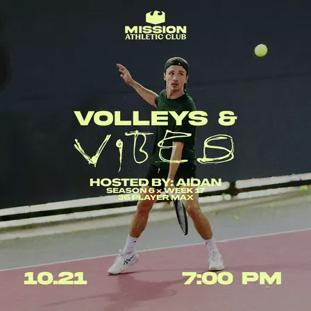 Aidan Hosts Volleys & Vibes: SZN 6 x WEEK 17