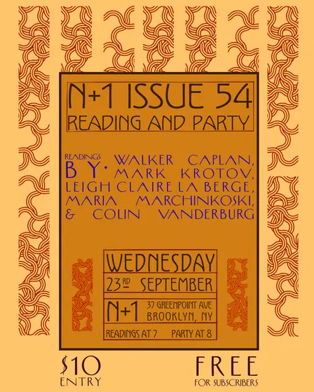 Issue 54 Reading and Celebration
