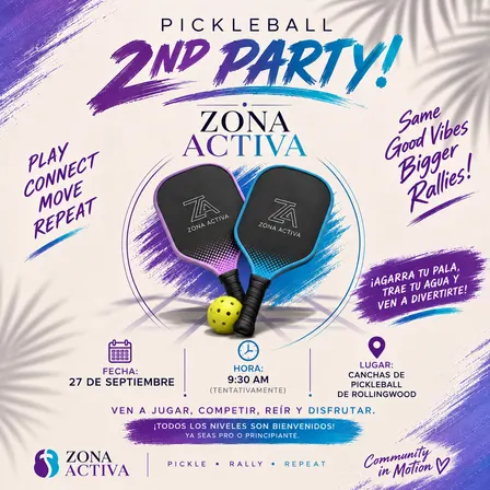 PICKLEBALL 2nd Party