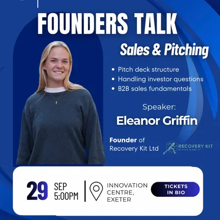 Founders talk with Eleanor Griffin