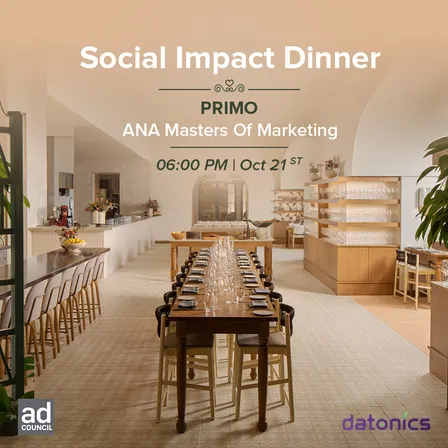 Social Impact Reception & Dinner