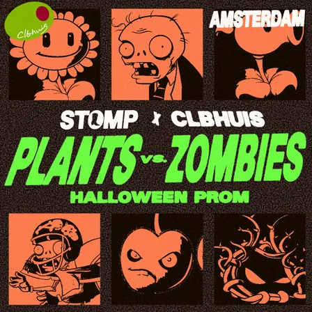 STOMP x Clbhuis 🧟 Plants vs. Zombies Halloween Prom