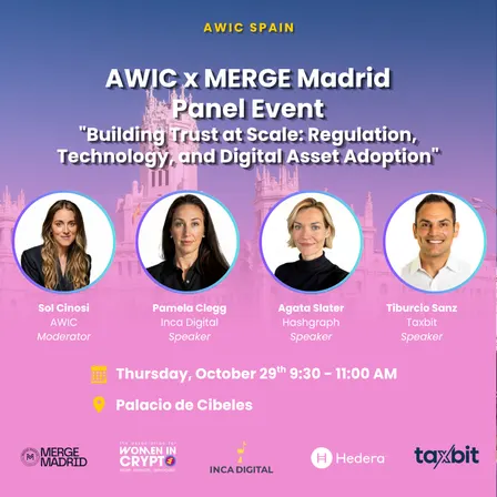 AWIC x MERGE Madrid: Panel & Networking