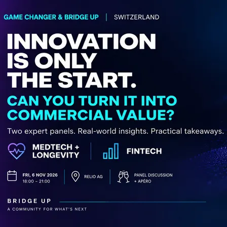 FROM INNOVATION TO IMPACT —Medtech, Longevity & FinTech