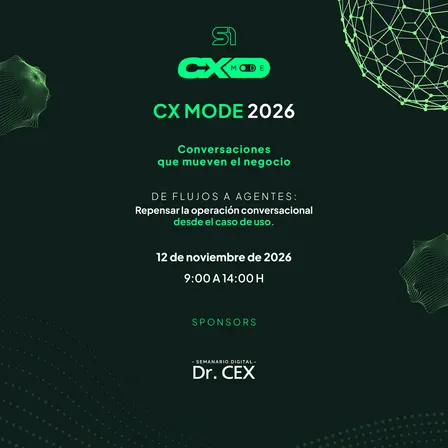 CX Mode 2026: De flujos a agentes