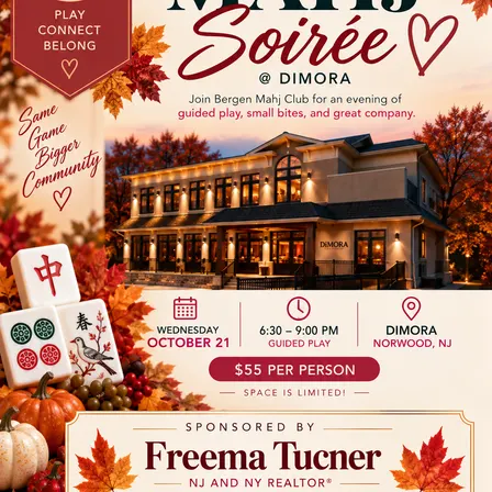 Fall Mahj Soirée at Dimora !