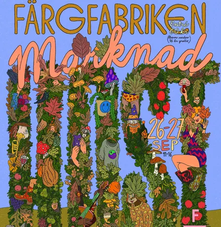 Designer Field Trip: Färgfabriken Autumn Market