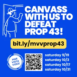 NO on Prop 43 Canvass