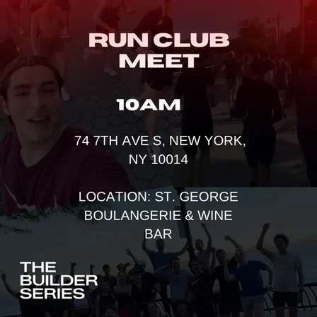 The Builder Series Run Club: Member Registration - 1 Click Registration