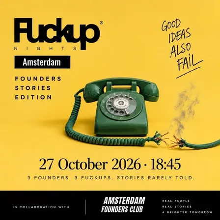 Fuckup Nights: Founders Stories Edition