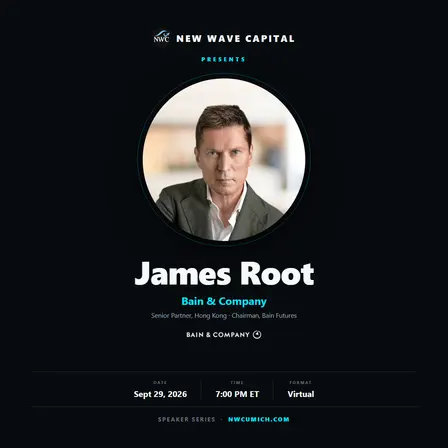 NWC Speaker Series: James Root, Bain & Company