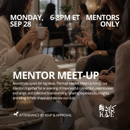 Kajé Mentor Meet-Up