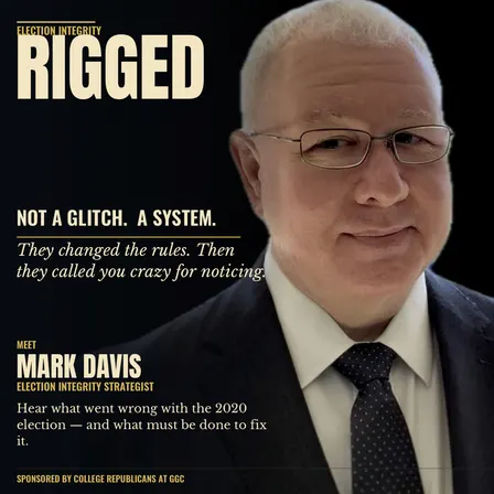 Election Integrity Expert Mark Davis At Georgia Gwinnett College