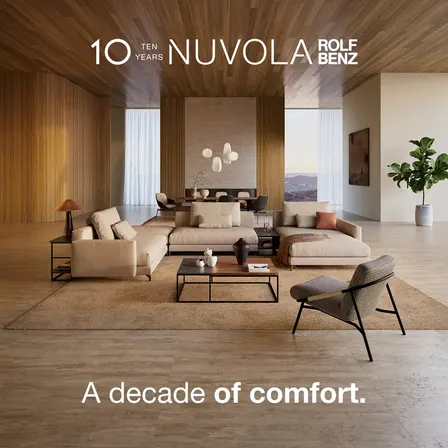 10 YEARS NUVOLA by Rolf Benz