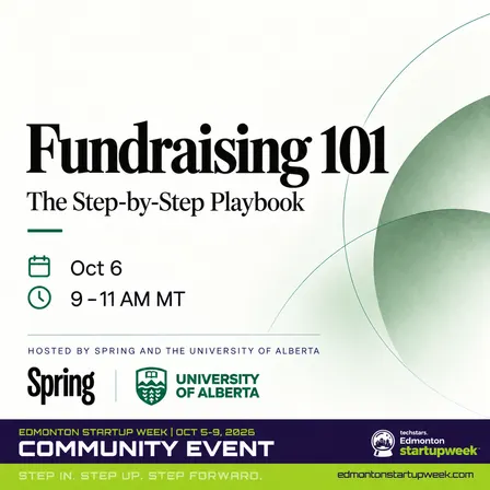 Fundraising 101: Step-by-Step Playbook from a VC | Edmonton