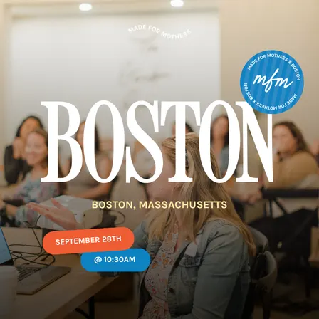 Made For Mothers Boston Chapter Meetup: Launch Party
