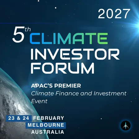 5th Climate Investor Forum – 2027