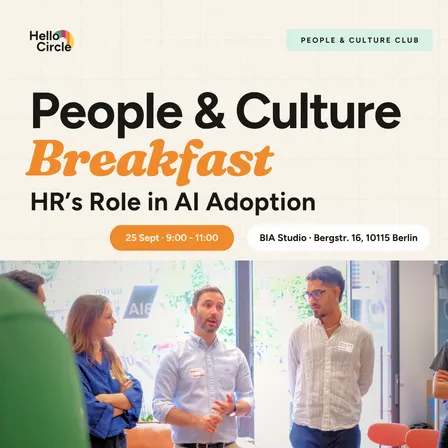 People & Culture Breakfast | HR's Role in AI Adoption