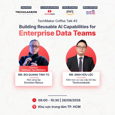 Techmaker Coffee Talk #02: Building Reusable AI Capabilities for Enterprise Data Teams