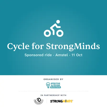 Sponsored Cycle: EA Netherlands x StrongMinds x Machiavelli
