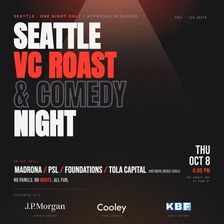 Seattle VC Roast & Comedy Night