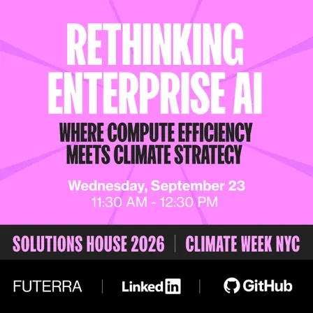Rethinking Enterprise AI: Where Compute Efficiency Meets Climate Strategy