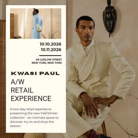 Kwasi Paul A/W 26 Retail Experience