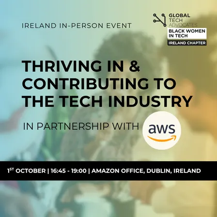 Thriving In & Contributing to the Tech Industry In Partnership with AWS Ireland