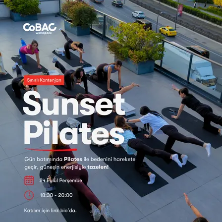 Sunset Pilates at CoBAC