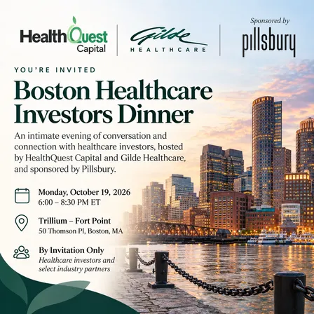 Boston Healthcare Investors Dinner