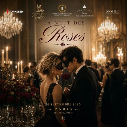 La Nuit des Roses — Paris Fashion Tech & Masquerade Ball (Presented by Yorkseed & Artmia)