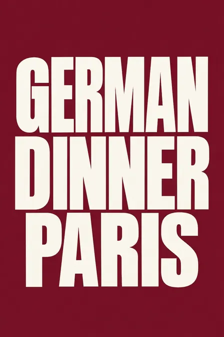 GERMAN DINNER PARIS — VOL. 01