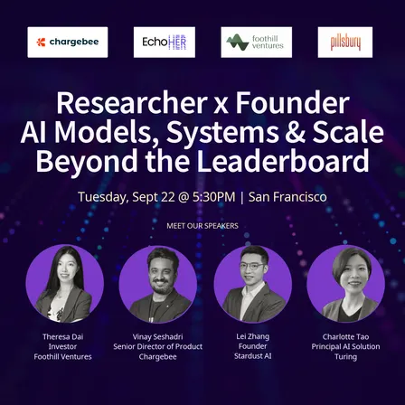 Researcher x Founder Private Salon: AI Models, Systems & Scale Beyond the Leaderboard