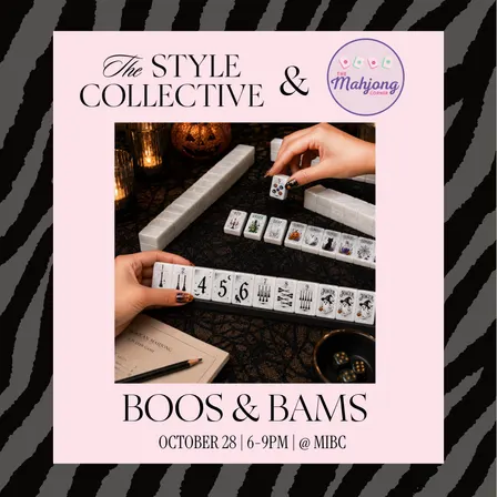 BOOS & BAMS: A HALLOWEEN MAHJONG CELEBRATION