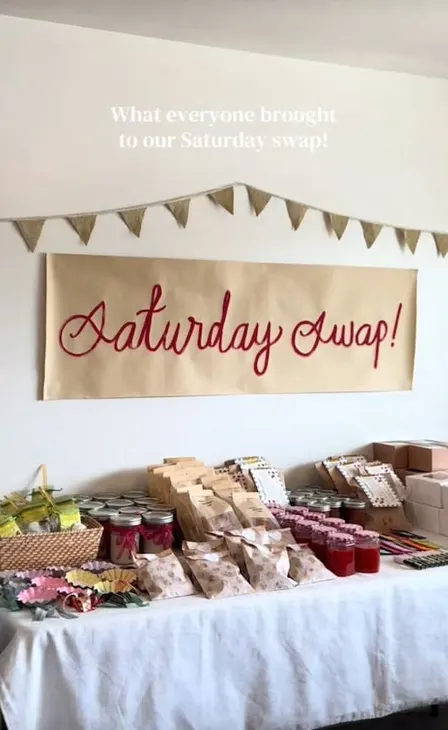 SATURDAY SWAP 🧺✨ Make Something. Bring Something. Swap Something.