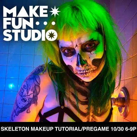 Skeleton Makeup / Pregame Your Halloween