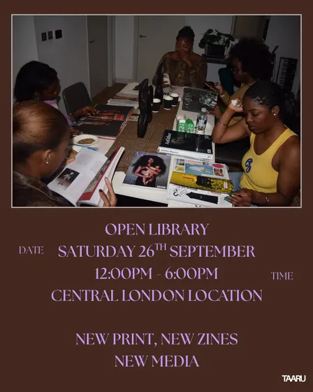 TAARU: Open Library - September 2026