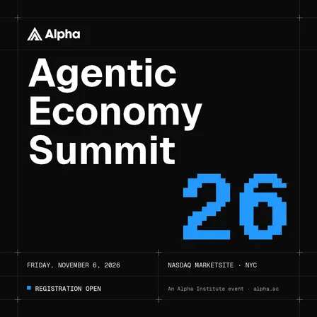 Alpha Agentic Economy Summit @ Nasdaq